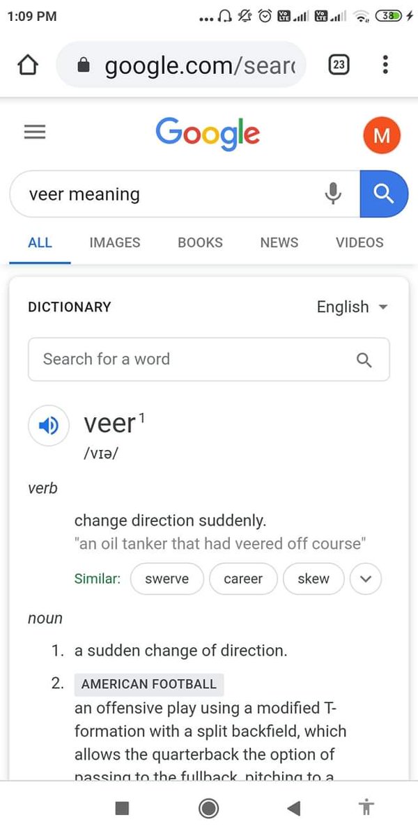Melwyn Daniel On Twitter Rajthackeray Veer As Per Google Meaning Change Direction No Wonder Why Sarvarkar Change His Direction Towards British And Pledge To Be There Loyal Servant He Is