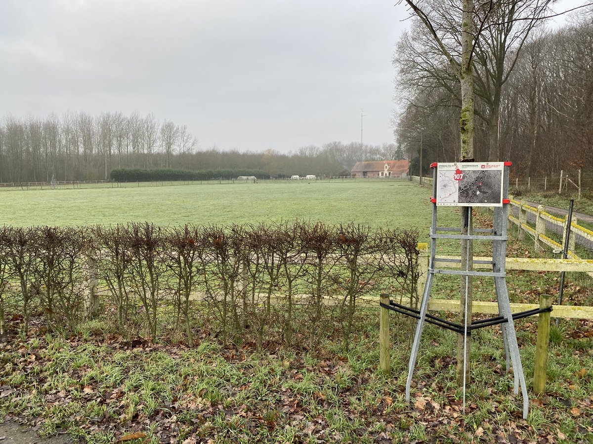 Whilst balancing the Vickers MG, one accidentally was discharged and hit the cookhouse next to the transport line. The bunker remains at the side of the road now