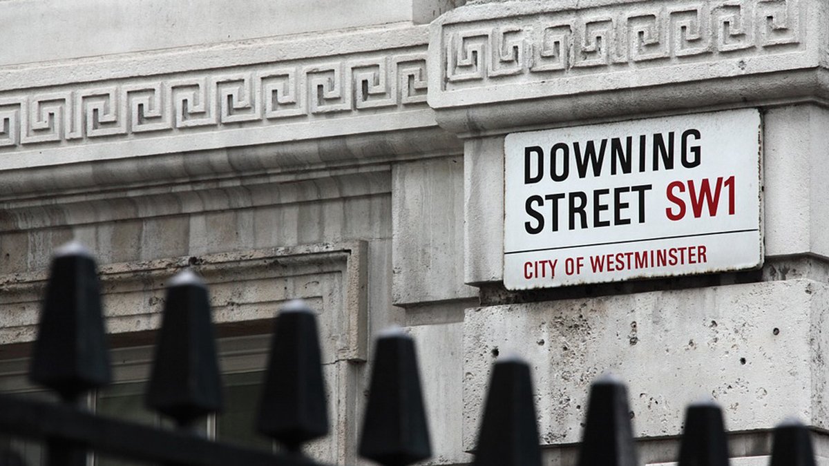 Downing Street - street sign