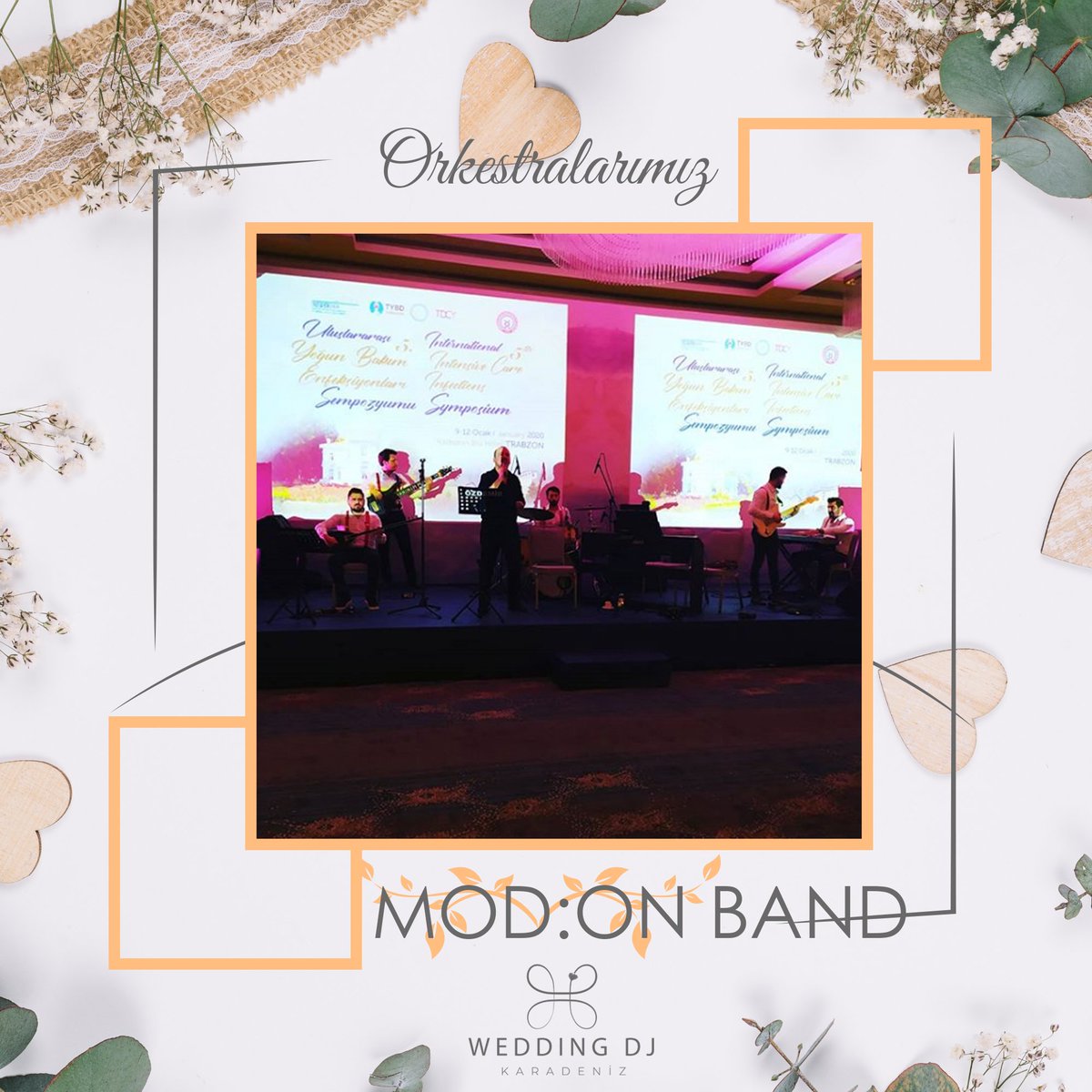 Düğününüzde eğlenceyi tam anlamıyla size yaşatıyor, organizasyonunuzu şölene dönüştürüyoruz. MOD:BAND olarak profesyonel müzisyenlerimiz ve sanatçılarımızla özel günlerinizi unutulmaz kılmak için yanınızdayız.

Detaylar için bize ulaşın.

karadenizweddingdj@hotmail.com