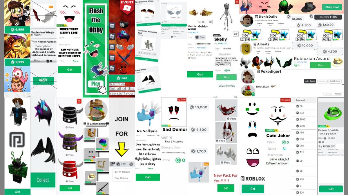 Lord Cowcow On Twitter Some Of The Roblox Scam Ads I Ve Seen Over The Last Few Days Roblox Has Gotta Do A Better Job At Moderation Ads Especially Since These Ads Almost - robux with ads