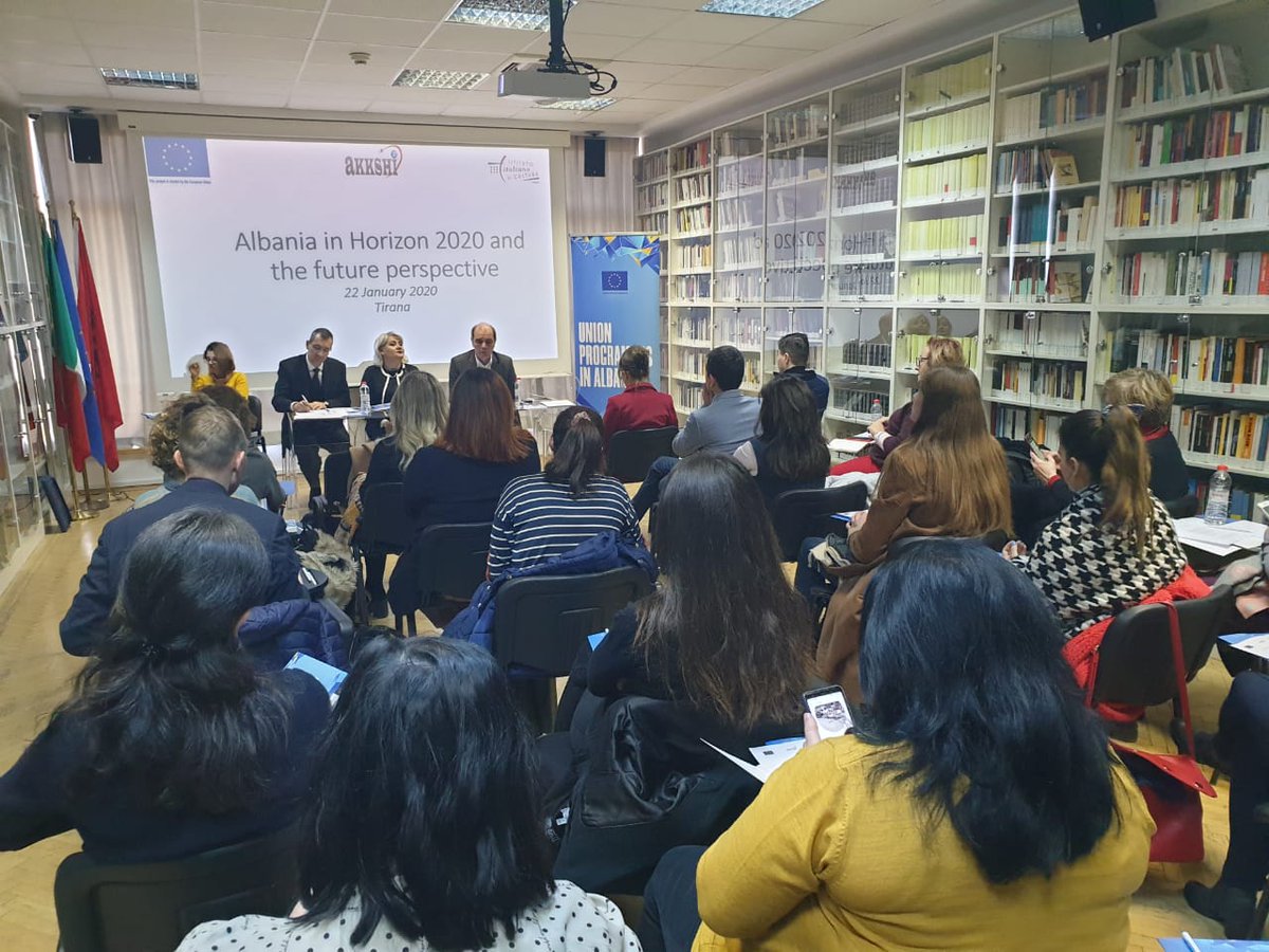 InProgramms's tweet image. Trainimi mbi programin Horizon 2020.