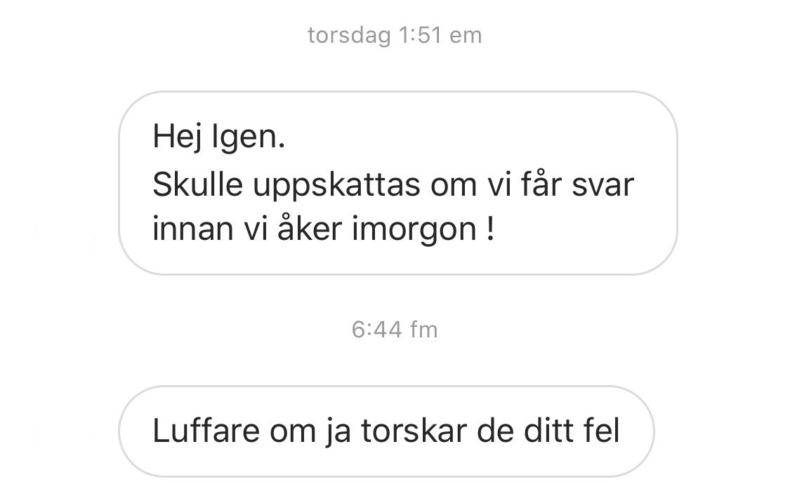 När man är advokat och inte upptäcker DM i den andra inkorgen.