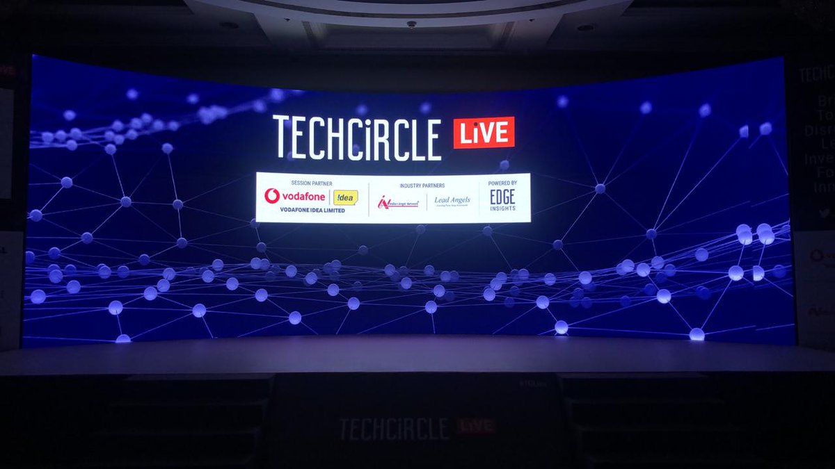 MintCIOCircle's tweet photo. We are underway with the #Startup Pitching Session at TechCircle Live: Mumbai! Thanking our sponsors and partners for making #TCLive a success. Stay tuned for updates on panel discussions, keynotes and more.
@VodafoneIdeaBiz @IANetwork @LeadAngels
 
#TCLive #techcirclelive https://t.co/EckNoBHZAK