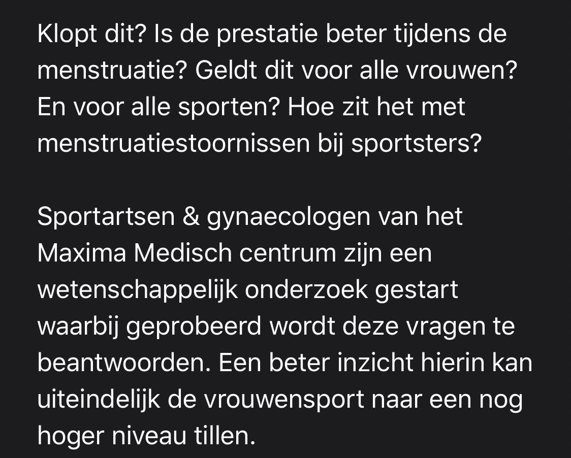 Sportieve vrouwen! Ik kreeg een superinteressante mail van een groep sportartsen en gynaecologen die onderzoek doen naar de invloed van je menstruatiecyclus op sportprestaties. Je helpt ze enorm door deelname aan een enquête hierover: enquete.trul.nl
Meer info: