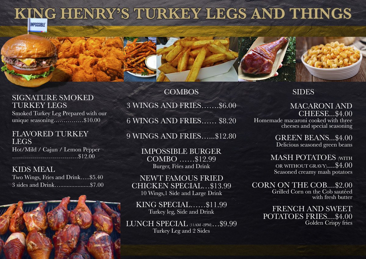HenryMCarter06's tweet photo. PLEASE SHARE 

King Henry's Turkey Legs and Things soft opening beings February 14, 2020. We will be open every Friday and Saturday 11am to 6pm until our grand opening on March 23, 2020

LOCATION 
2549 Flat Shoals Rd 
Decatur,GA 30034

470-469-0787

https://t.co/iPQxVWX5U1 https://t.co/Pw3aWjgClr