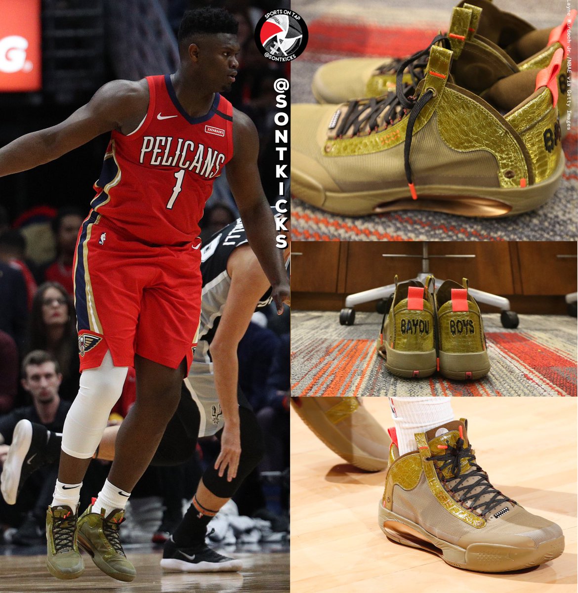 zion williamson shoe bayou