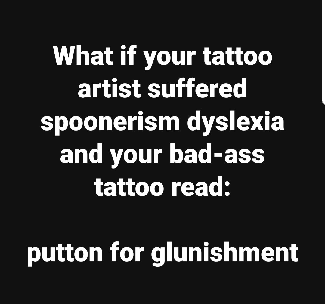 bliss_ragetemp's tweet image. #spoonerism #pun