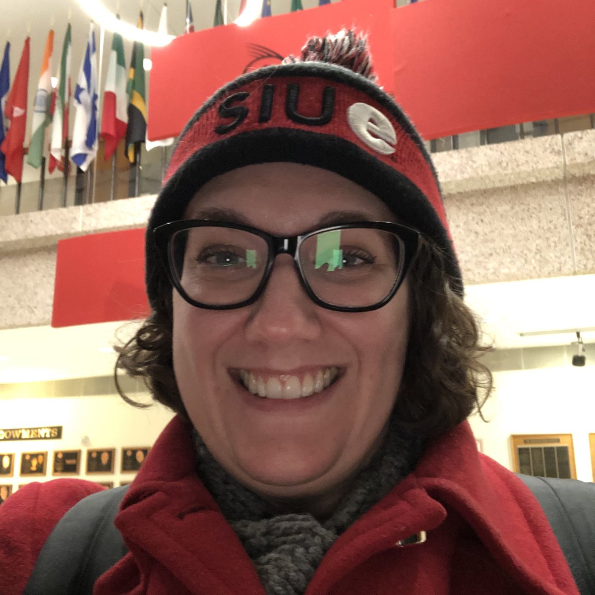 maureenadvises's tweet photo. Easily the best money I’ve spent at the bookstore. I get lots of compliments on this hat but tonight the chancellor said he liked my hat as I walked to class 😱 #thanks https://t.co/sCPkHuDlmw