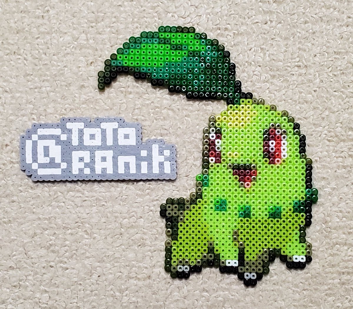 ととらに Auf Twitter ポケモン図鑑 No 152 チコリータ あたまの はっぱで まわりの おんどや しつどを さぐる ひざしを あびることが だいすき 歩正眞依さん Ayu Masa からのリクエストでチコリータを作りました 頭のはっぱがトレードマーク アイロン ととらに Auf Twitter ポケモン図鑑 No 152 チコリータ あたまの はっぱで まわりの おんどや しつどを さぐる ひざしを あびることが だいすき 歩正眞依さん Ayu Masa からのリクエストでチコリータを作りました 頭のはっぱがトレードマーク アイロン