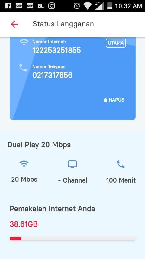 pinky_riya's tweet photo. @TelkomCare harusnya kecepatan 20mbps tp pas aku speedtest selalu segini,  katanya teknisi mau dtg kok yo blm juga dtg.  NO telp 0217317656 https://t.co/2S5LPwGhgp