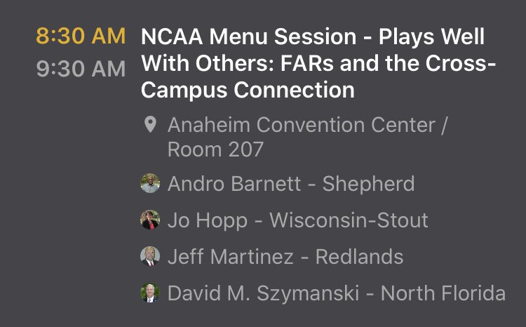 coach4d's tweet photo. Excited to hear β¦@AndroLBarnettβ© share his knowledge and experience as the β¦@SURamsOfficialβ© FAR tomorrow during the NCAA convention! #BuildingBridges
#RamsRepresent https://t.co/pg5jFGURhS