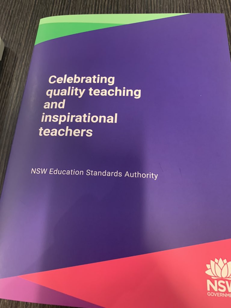 Kazegraham's tweet image. Celebrating quality teaching and inspirational teachers. Day one of the assessors training program complete. #nesa #qualityteaching #accreditation #higherlevels