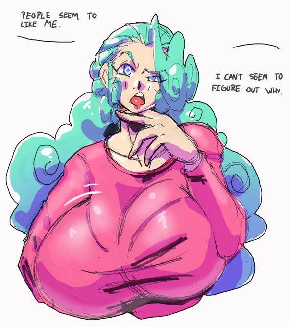 Dollwoman2's tweet photo. #art #doodle It must be your personality, that’s what people like around here. Lol. Seriously though, happy people liked her here. https://t.co/oqix1VYIuT