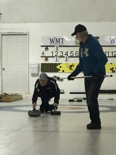 This is Dick. See Dick curl. Dick also strapped his skates on the other day. Dick can still kick ass. Dick is 83. Be like Dick #finecanadian