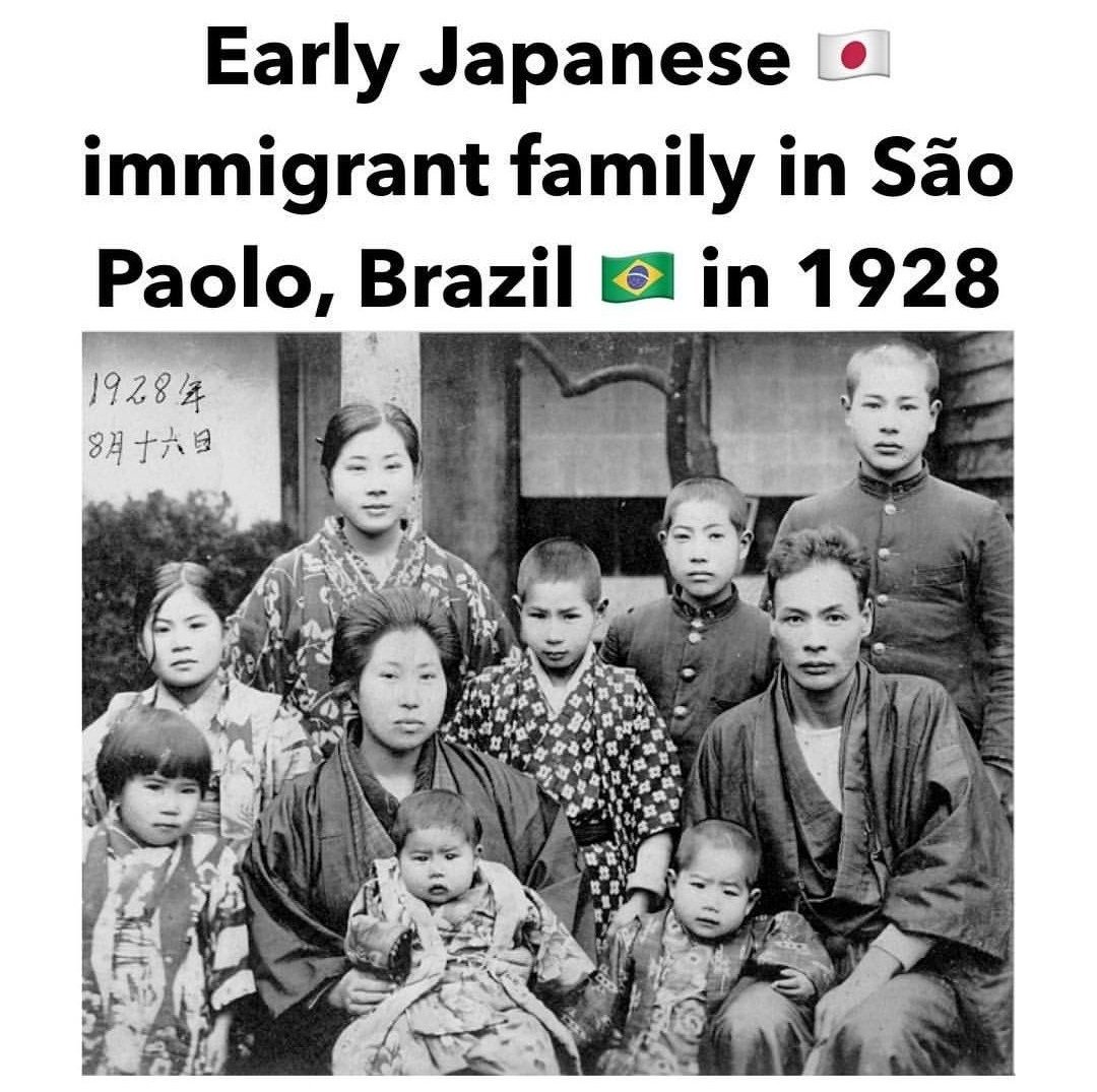 B_Your_Change's tweet photo. Latinos include Asian descendants. During the period of 1908 in Japan, poverty drove many Japanese farmers to look overseas in search of a new life, particularly in the Americas. It was in São Paulo's coffee plantations where the community thrived. #Latina #Latino #LatinoHistory https://t.co/QWS7z76Lg2
