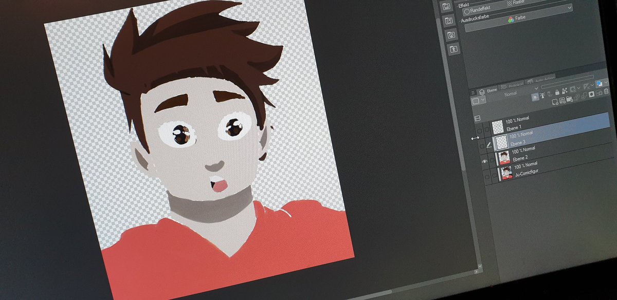Dauelsener's tweet photo. Habe das 1. mal was mit dem Gaomon PD1561 gezeichnet. @Julien_Bam durfte herhalten (Original: die Comic-Figur aus einem Video vo Ju).

#JulienBam #pd1561 https://t.co/y32rPT5Afu