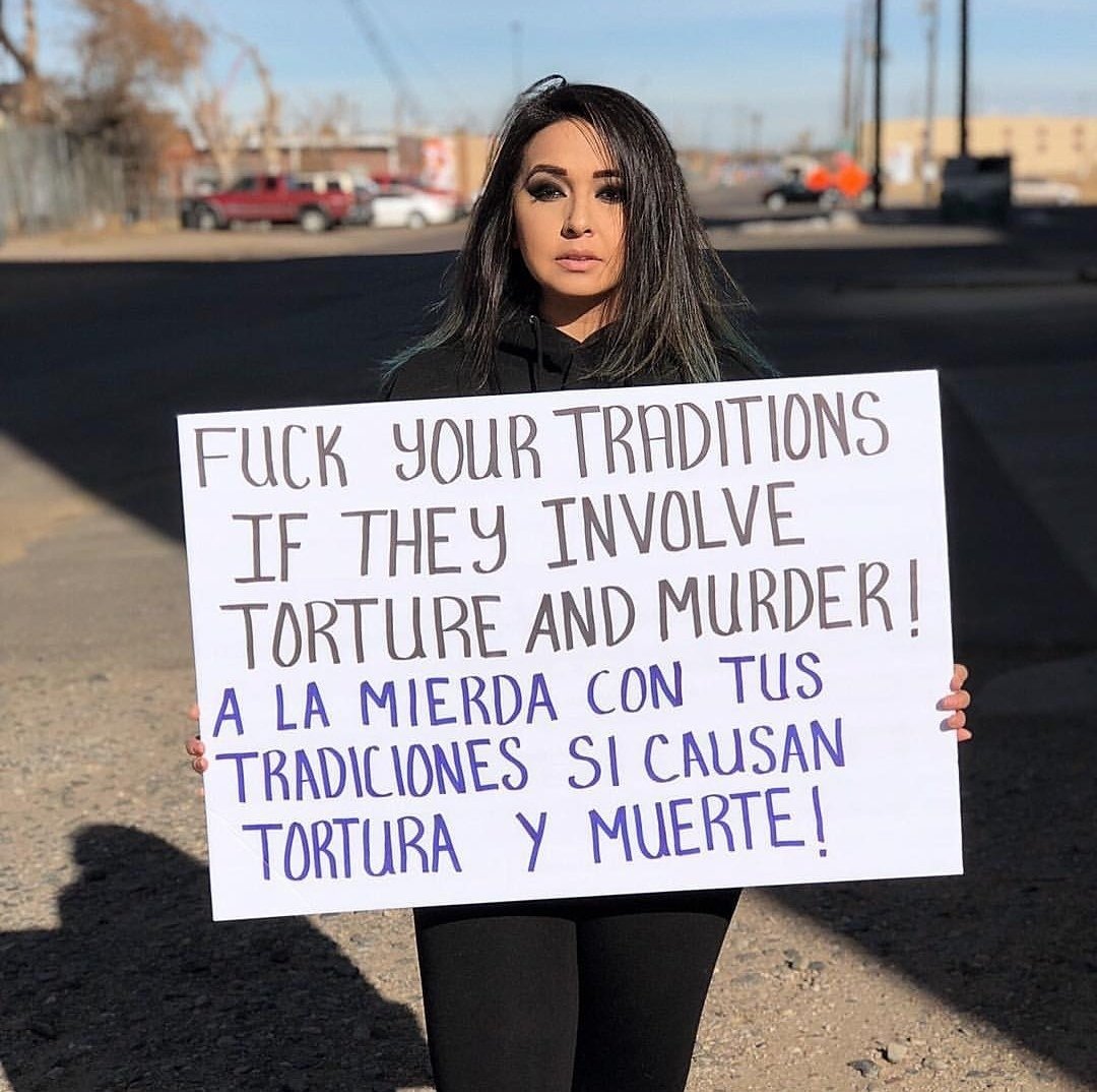 B_Your_Change's tweet photo. Strong words but must agree, we need to critically think what we should progress away from, specifically if it involves harming others. Certain things are worth losing regardless of "tradition". #MoveToABetterFuture #CriticallyThink #Progression #TraditionIsNoExcuse https://t.co/5DXbfzjUdq