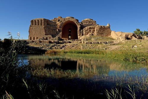 Tonight's addition to my Iranian cultural heritage thread is the Ardeshir Babakan Palace, also known as the Palace of Ardeshir. It was registered as a World Heritage Site in 2018. It is one of the first Iranian domed structures and it is 1800 year old.