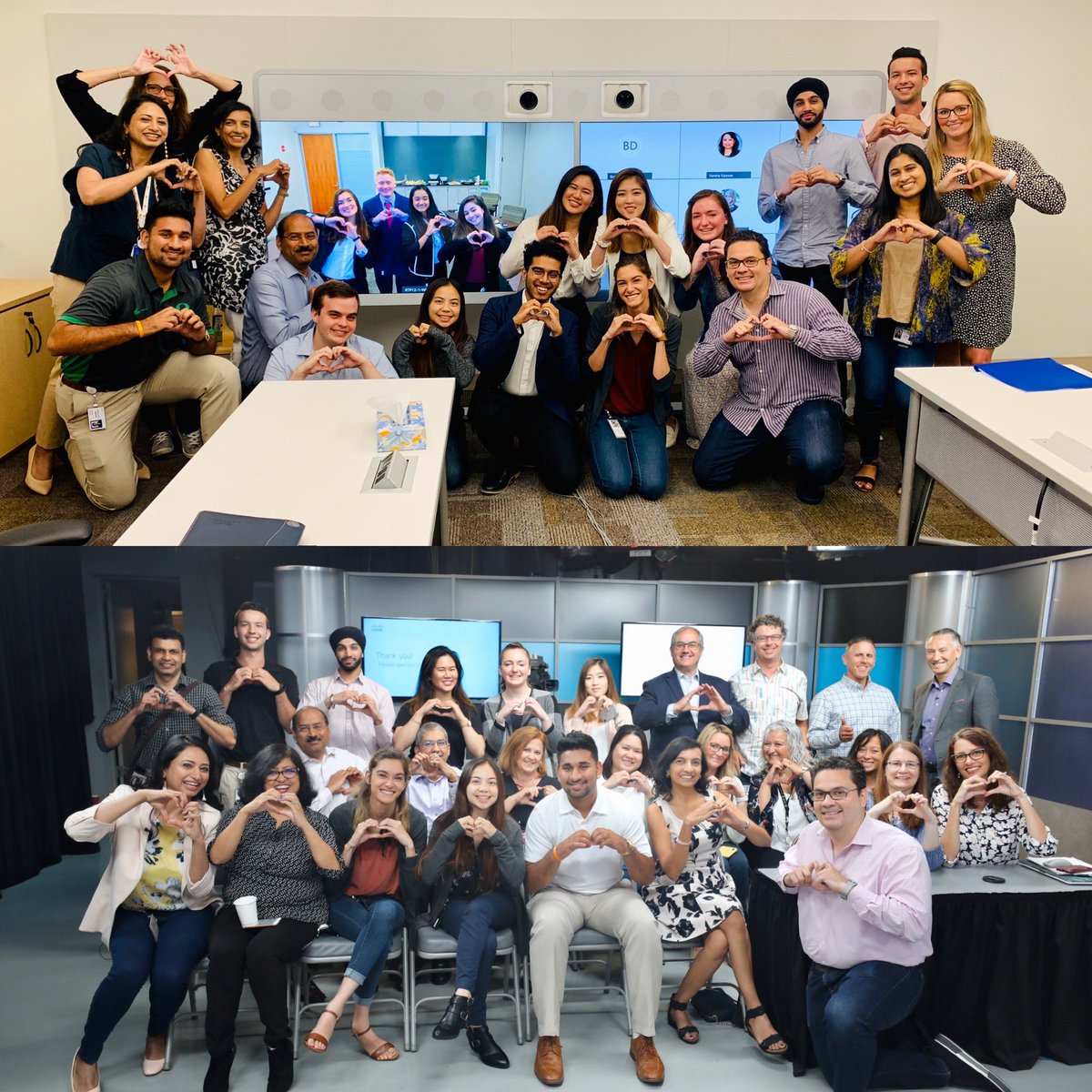 VarshaKanwar's tweet photo. Team work makes the dream work, in action, with #CiscoCX #BestOfWe recognition today for Inclusion &amp; Diversity Accelerators award. Congrats and thank you for a great partnership @MaiaMarken, Alisha on FY19 Intern Program success. #WeAreCisco #CXPM #CXEngineering #LoveWhereYouWork https://t.co/H6Je87nF1V