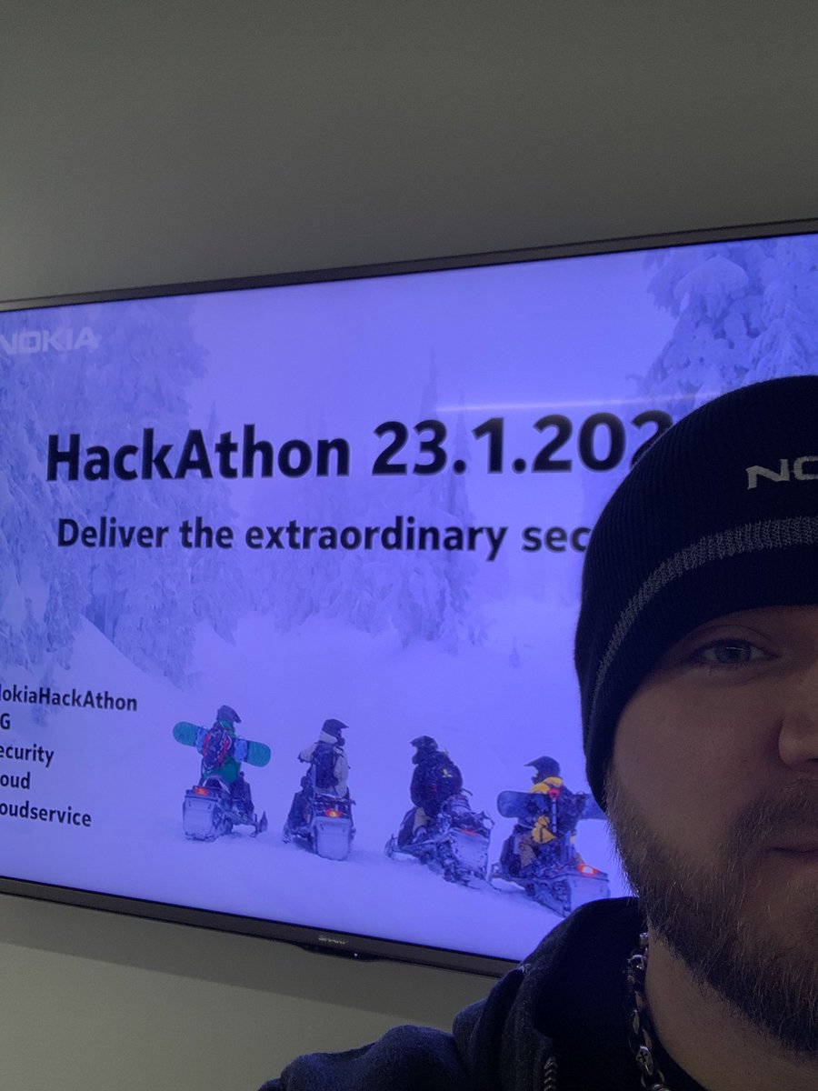 #NokiaHackAthon kicking off in an hour. Come join us here and collect you beanie. Next up, full day of #hacking. <a href="/nokia/">Nokia</a> #cybersecurity