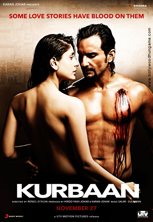 22nd Bollywood film:  #KurbaanTotally underrated movie!! Gripping story about a woman discovering her husband is involved in a jihadist group. Very good performances by  #KareenaKapoor and  #SaifAliKhan.  #HindiCinema