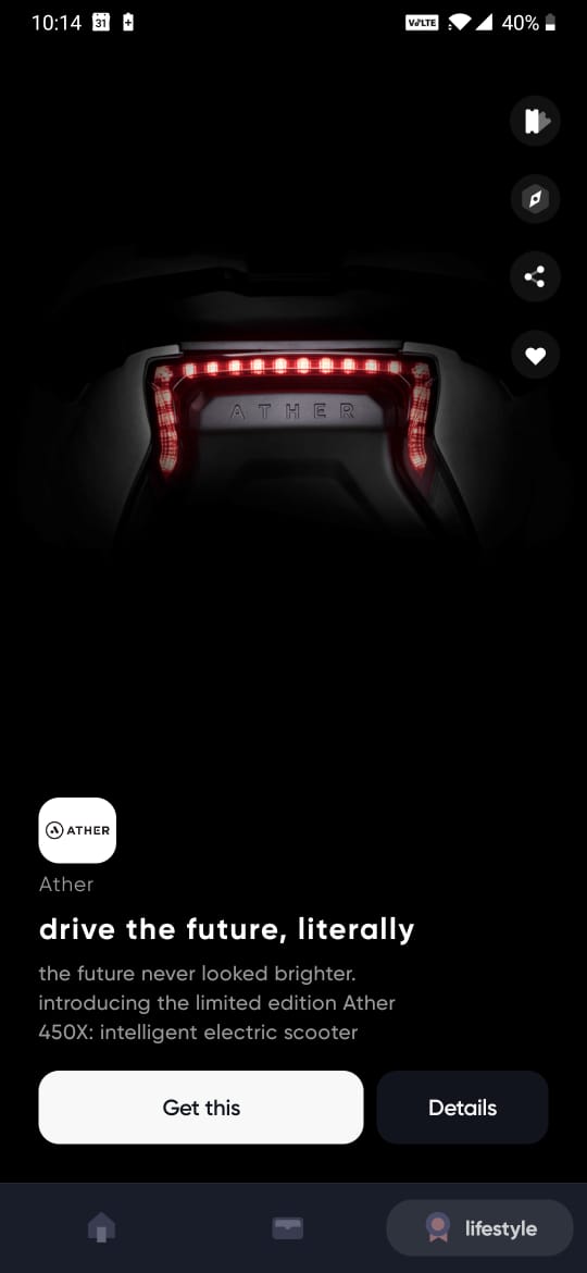 #Ather450X available on cred for early pre orders from today!