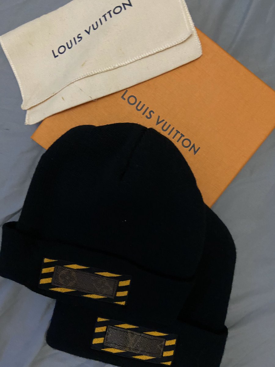 LovettDallen's tweet photo. Check This Colab W My Bro @FeendCo Using The Last Of My Louie Materal From Season One🥶 Tag Someone Who Needs A Beanie https://t.co/PtWdTVRRMD