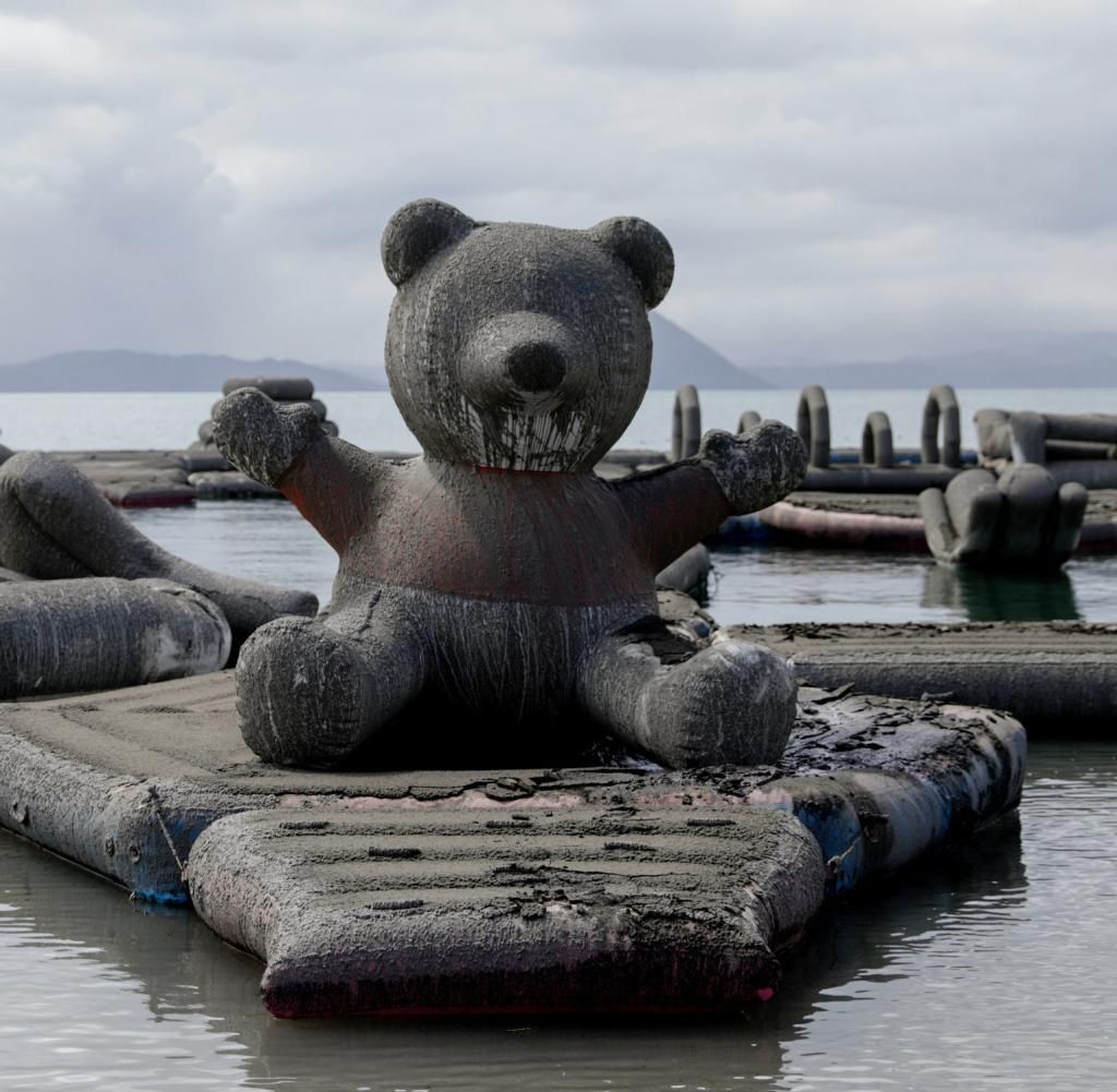 Folgen des Vulkanausbruchs: Graues Land – Die Asche des Vulkans Taal bedeckt die Landschaft <a href="/WELT/">WELT</a> buff.ly/2NRrsQ9