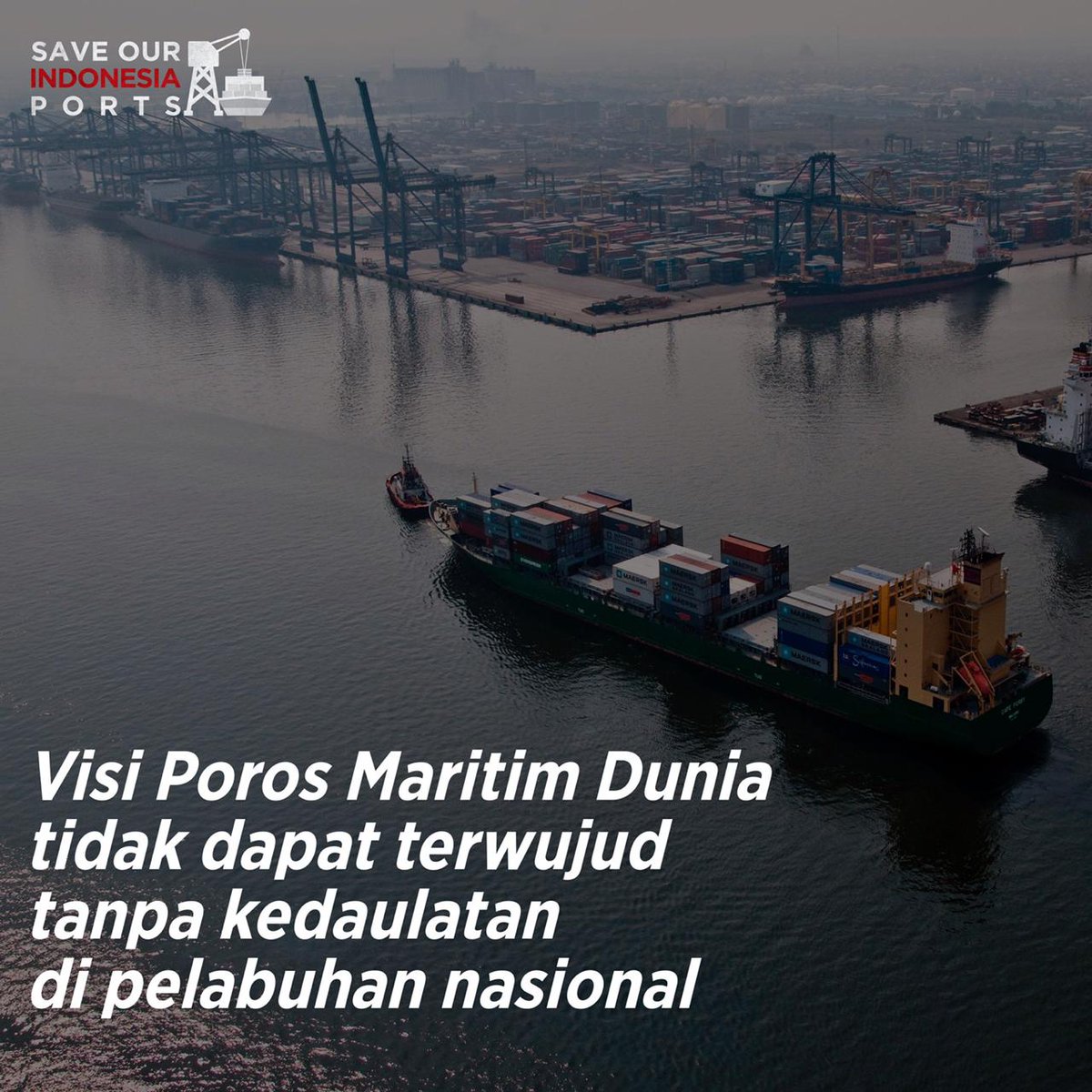 fabio_firmanic's tweet photo. @JJRizal Yg anehnya, dia gak mikir, bahwa kasus #KorupsiPelindo2 yg berpotensi merugikan negara terjadi di Tanjung Priok, dan kasus perpanjangan kontrak Pelabuhan JICT dengan Hutchinson yg merugikan negara milyaran rupiah juga ada di Tanjung Priok
#SaveJICT https://t.co/b6exEa1mWF