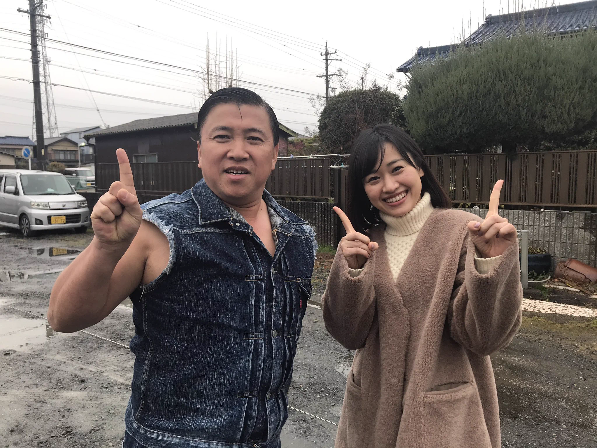 スギちゃん na platformi X: „中京テレビのキャッチのわが町モーニング