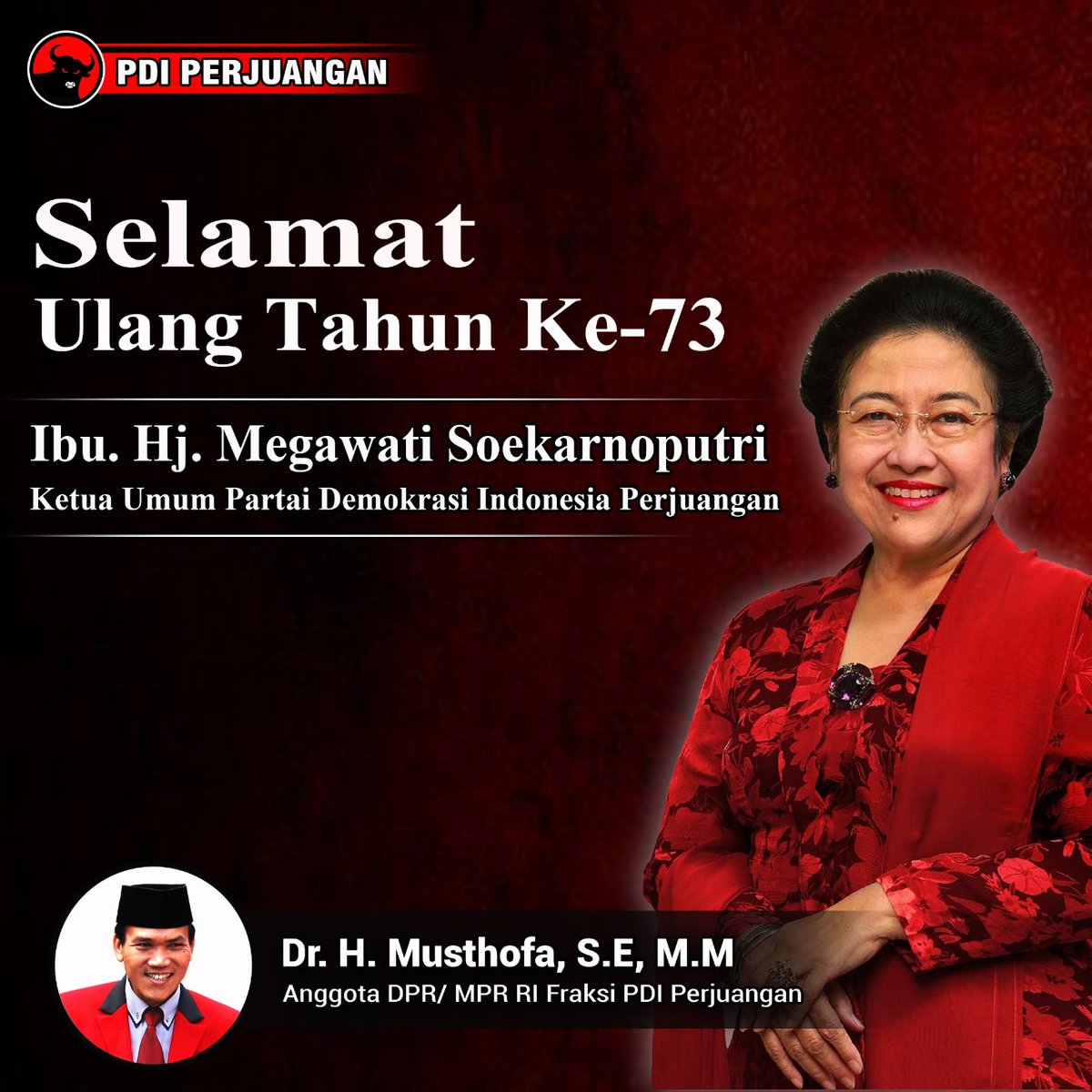 Selamat ulang tahun ibu.
Semoga diberikan umur yang panjang, kesehatan dan selalu berada di lindungan-Nya. Aamiin.🙏