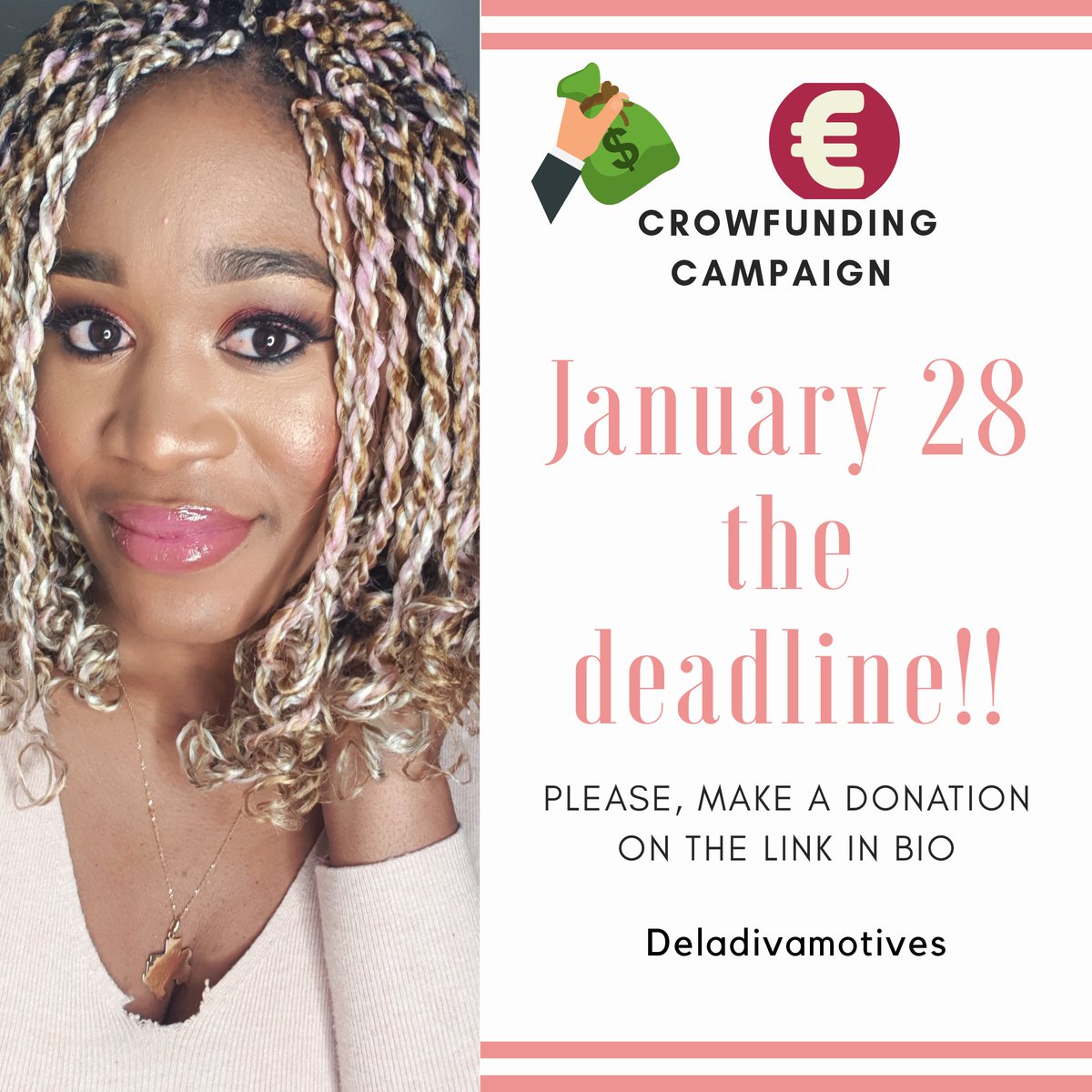 OnFonce's tweet photo. January 28 is the deadline for the Crowfunding, so please donate now to support our fights : 

https://t.co/ej7Zu9ATxm

#motivation #workhard #foundation #Donations #humanity #Africa #giveback https://t.co/gIVTZPceLp