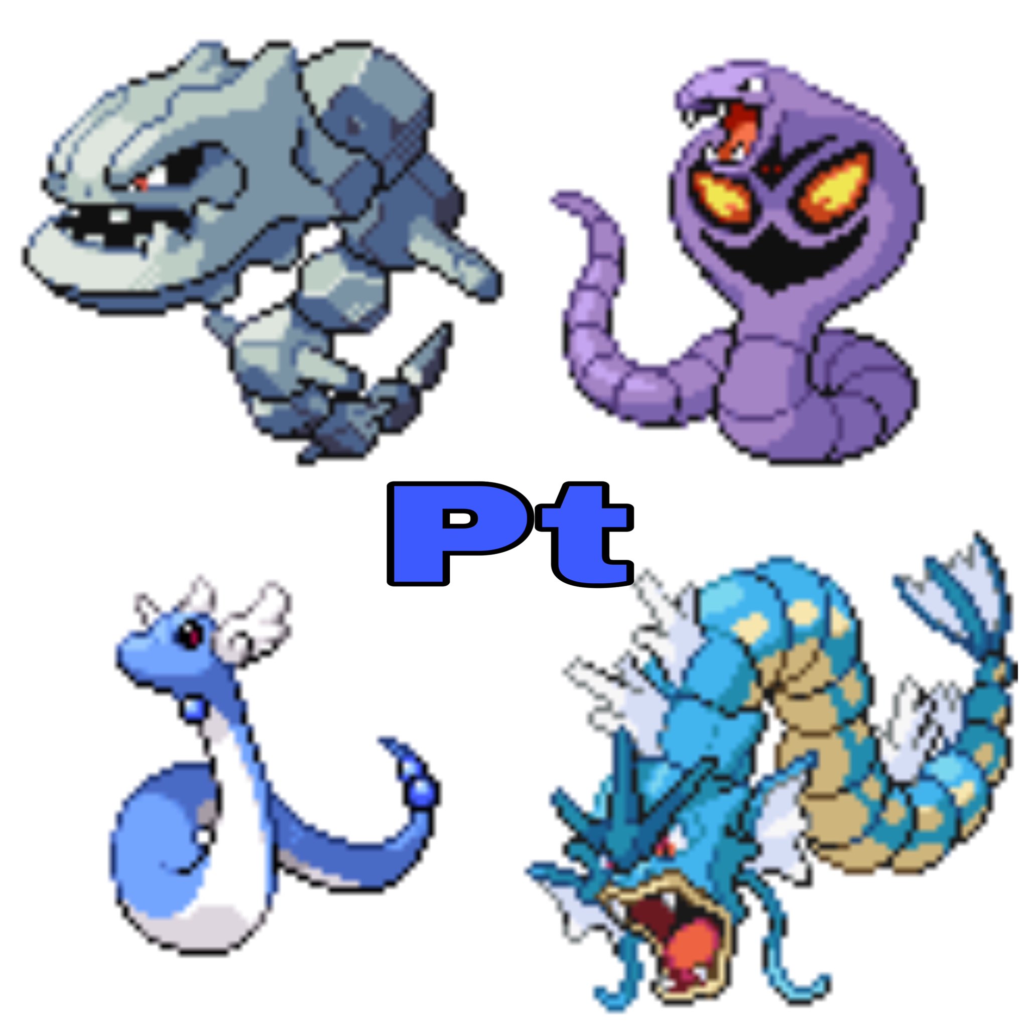 雪之丞 Hgssのドット絵 蛇型のポケモンが全体的に鎌首をもたげるような体勢というか 上からこちらを見下ろしてくる風になってるのが好き T Co Wo5ezuxsdo Twitter