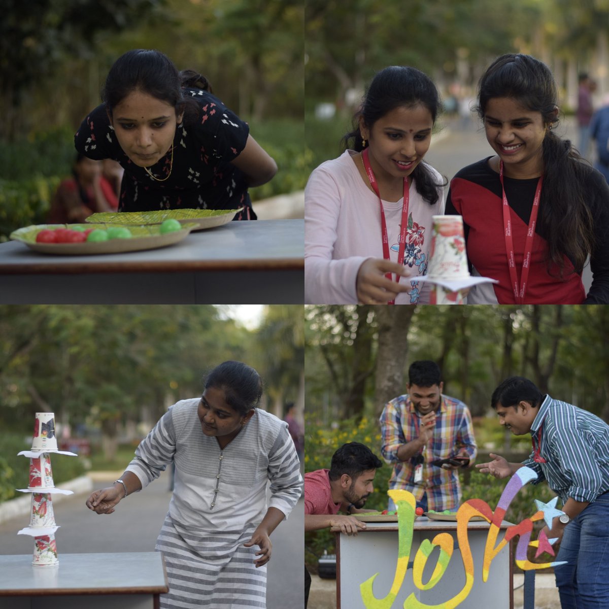TechMJosh's tweet photo. Glimpse of Wacky Wednesday @ 22.01.20 as part of #Ekatvam20 Pre-events @tech_mahindra Hyd . 
#JoshHyd #LoveToBeTechm https://t.co/n3ef3QD8Sr
