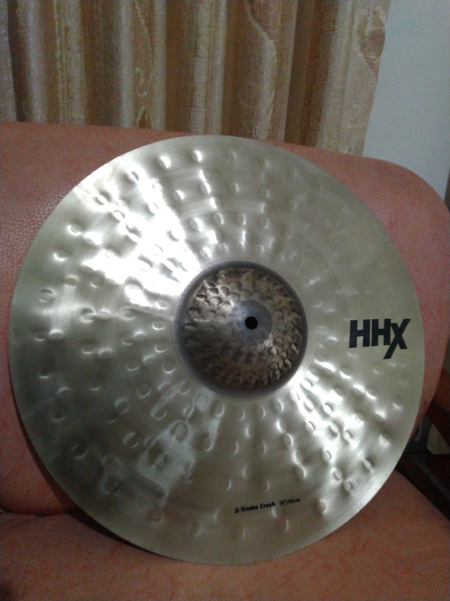 _samuelsusanto's tweet photo. @DrumBagus WTS Sabian HHX Xtreme 18" Mulus Like NEW ... Koleksi pribadi... WA 08998289885 https://t.co/62Dq9G20kN