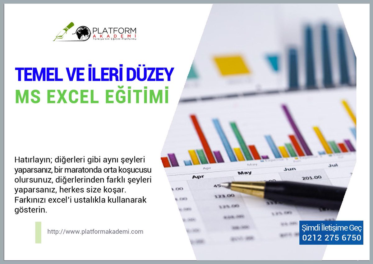 AkademiPlatform's tweet image. Excel iş hayatınızın merkezinde olduğunda başarı kaçınılmazdır. Eğitimimiz 1 Şubat&apos;ta başlıyor. Kayıt için acele edin.

bit.ly/2tBXdG9

T: 0212 275 67 50
W: 0554 567 31 49

#bireyselegitimler #kurumsalegitimler #temelexcel #ileriexcel #excelegitimi #ileriexcelegitimi