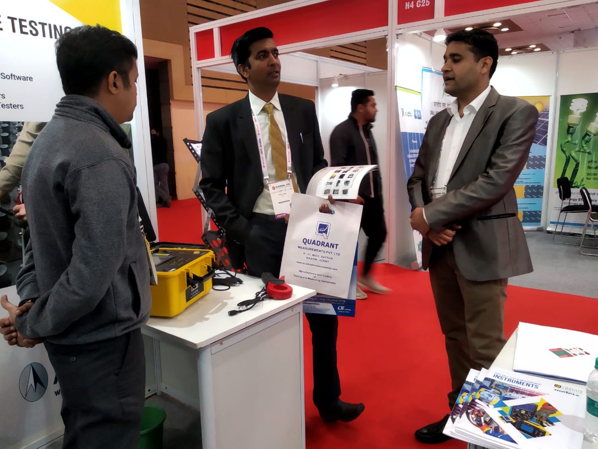 AimilLtd's tweet photo. Glimpse of "Elecrama 2020"
Thank you for visiting our stall(H4D13) at Elecrama2020 which was held between 18th to 22nd January, 2020 at Greater Noida
@ChauvinUK @EagleEyePower
#Elecrama2020 #Electricity #ElectricityEcosystem #BatteryTesting #AimilLtd #Comemso #AimilAtExhibition https://t.co/7BhkG7onc9