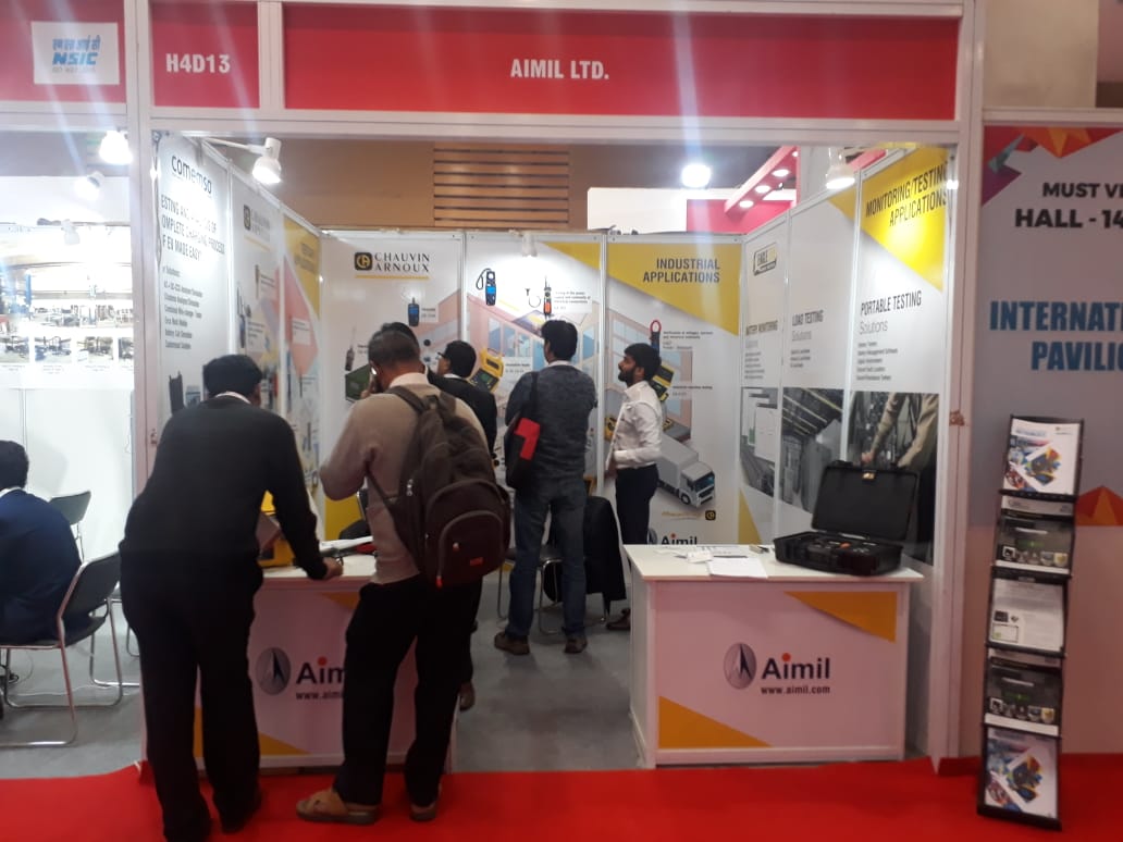 AimilLtd's tweet photo. Glimpse of "Elecrama 2020"
Thank you for visiting our stall(H4D13) at Elecrama2020 which was held between 18th to 22nd January, 2020 at Greater Noida
@ChauvinUK @EagleEyePower
#Elecrama2020 #Electricity #ElectricityEcosystem #BatteryTesting #AimilLtd #Comemso #AimilAtExhibition https://t.co/7BhkG7onc9