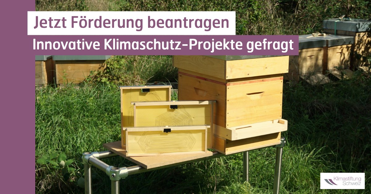 Innovatives Projekt für den #Klimaschutz? Wir investieren erneut mehrere Millionen Franken in Klimaschutz-Projekte in der #Schweiz &amp; #Liechtenstein! #KMU können bis zum 1. März #Finanzierung beantragen. Hier geht's zur Medienmitteilung: klimastiftung.ch/de/detailseite…