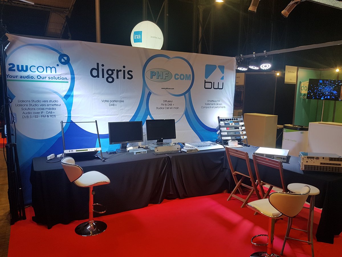 digrisag's tweet photo. Venez nous retrouver au #SalonRadio dès ce matin https://t.co/Yxd2aG0aND
