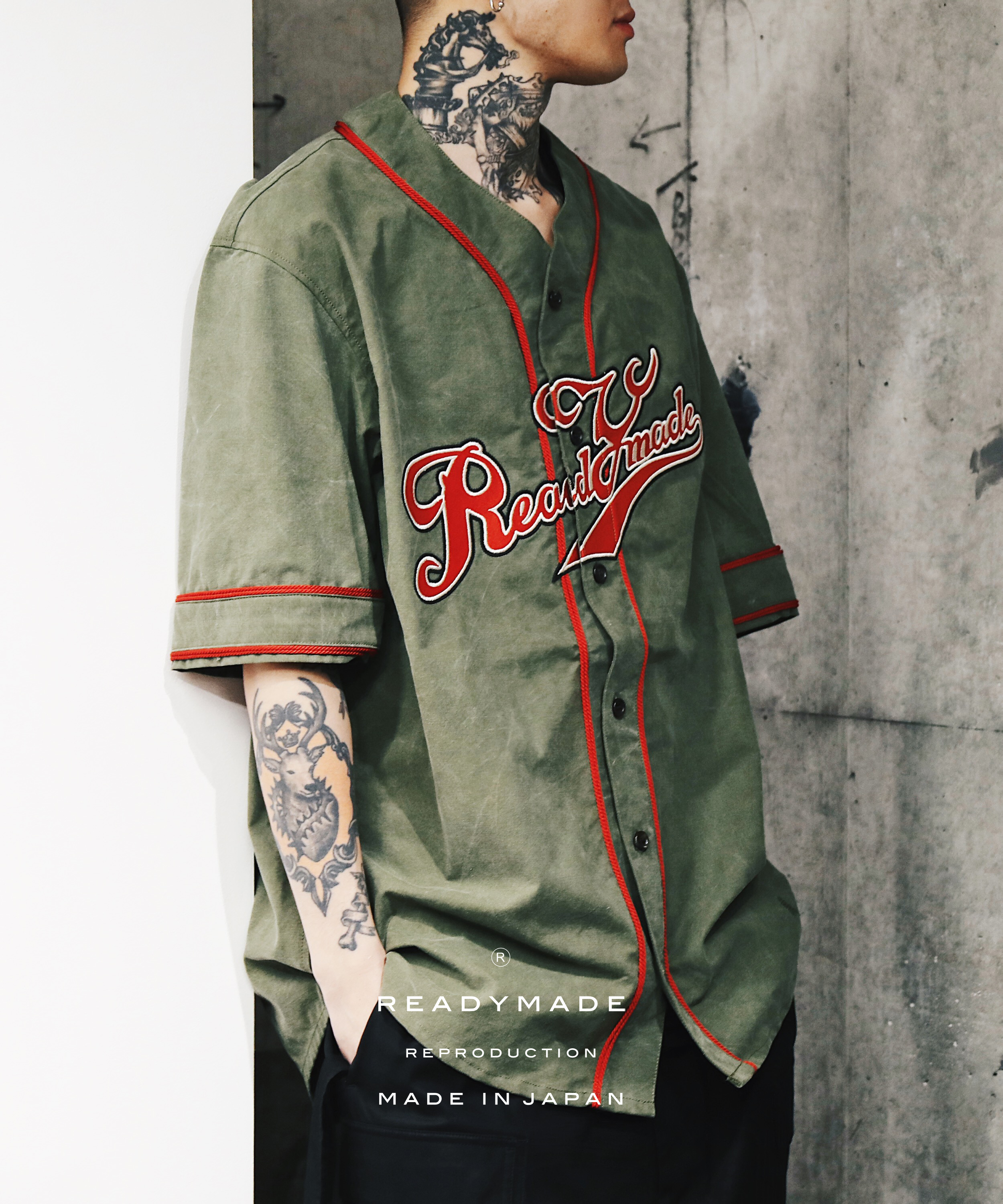 READY MADE Baseball Shirt