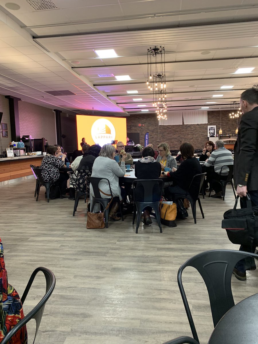 Pohjoisen Forum alkamassa Torniossa. Teemana mm oppiminen työelämän muutoksessa <a href="/minnahuoti/">Minna Huotilainen</a> ja työuran aikaisen osaamisen kehittäminen <a href="/SinimaariaRanki/">Sinimaaria Ranki</a>. Mutta ensin aamukaffia☕️ #pohjoisenforum