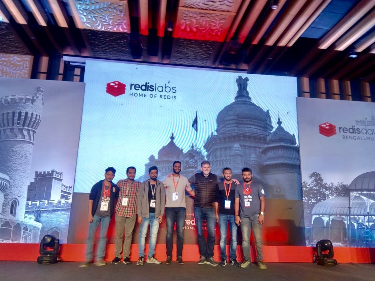 AtishAndhare's tweet photo. Welcome 2020! Bagged 2nd prize at Redis Beyond Cache Hackathon at Bangalore organised by ⁦@RedisLabs⁩. 

⁦@davenielsen⁩, you totally nailed it. ✌️

⁦@stockholmux⁩, ⁦@croloris⁩, thanks for constantly checking on during hackathon https://t.co/DvdPzbyk1d