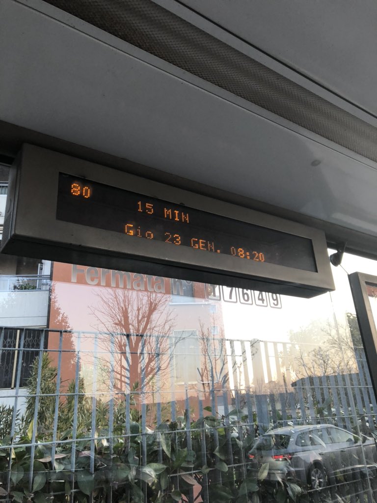 lorettafossati's tweet photo. @atm_informa Secondo i vostri orari ci dovrebbe essere un bus alle 8:23, invece ogni mattina.. https://t.co/DXQLsOtWLM