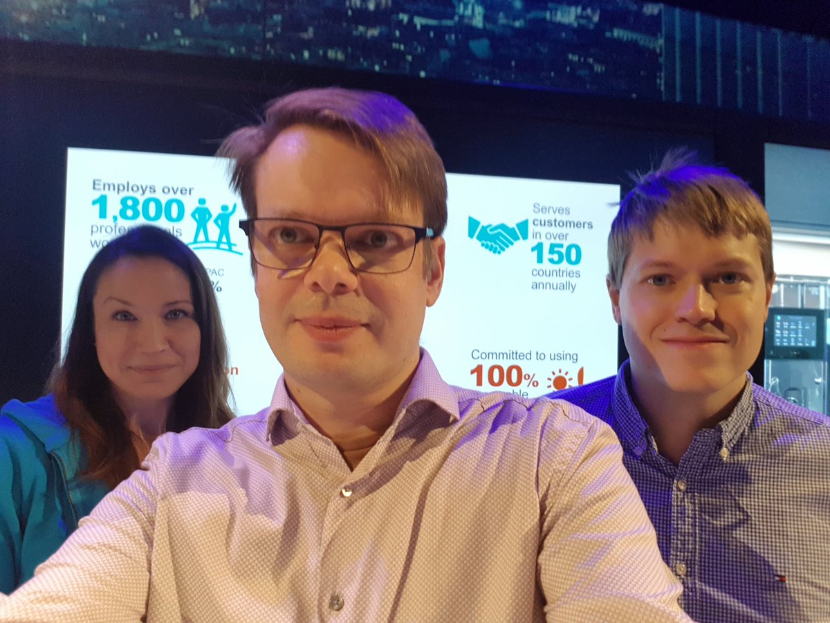 hsusi's tweet photo. At #nokiahackathon with @Minnariikka82 @timomne @VaisalaGroup and one 'unhackable' device https://t.co/8NlOdY4ij7