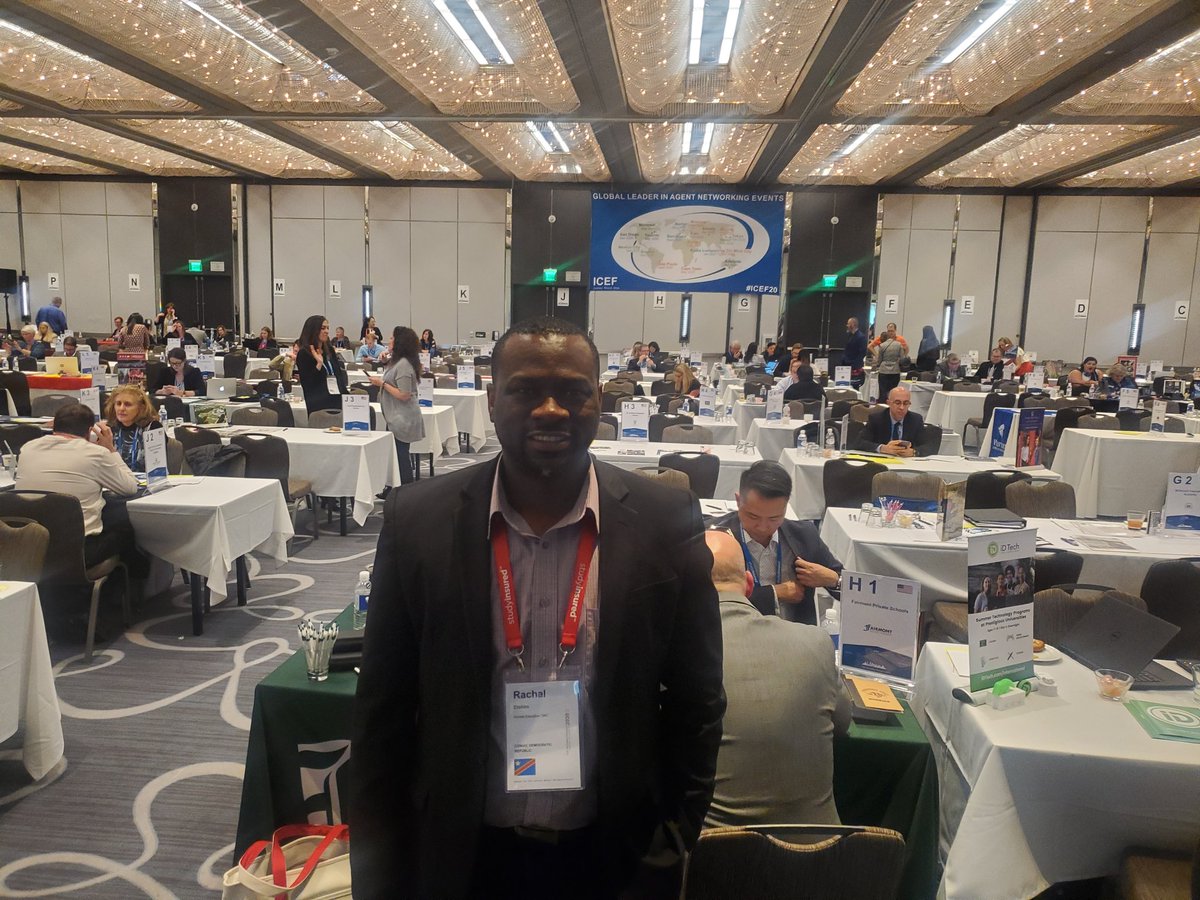 AccessEducatio2's tweet image. Notre directeur exécutif, Rachal Etshim, a pris part à la conférence ICEF 2020 Secondary Education qui s’est déroulée du 20 au 23 janvier 2020 à Long Beach, Californie.

Notez que nous inscrivons les élèves pour la 4ème, 5ème et 6ème secondaire aux USA, Canada et Uk.