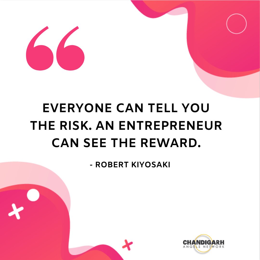 chd_angels's tweet photo. 😇 Here's some mid-week motivation! Remember to weigh your own risks and rewards.

#startupquotes #startupbusiness #startupsupport #startupmotivation #startupfounder #entrepreneurshipmotivation #entrepreneurmindsets #startupsuccess #risksandrewards #entrepreneursuccess https://t.co/l3I5zOqXA2