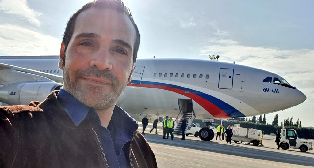 ItayBlumental's tweet photo. Me and the #PutinForceOne ๐ฎ๐ฑ๐ท๐บ https://t.co/Um35DHm0O2