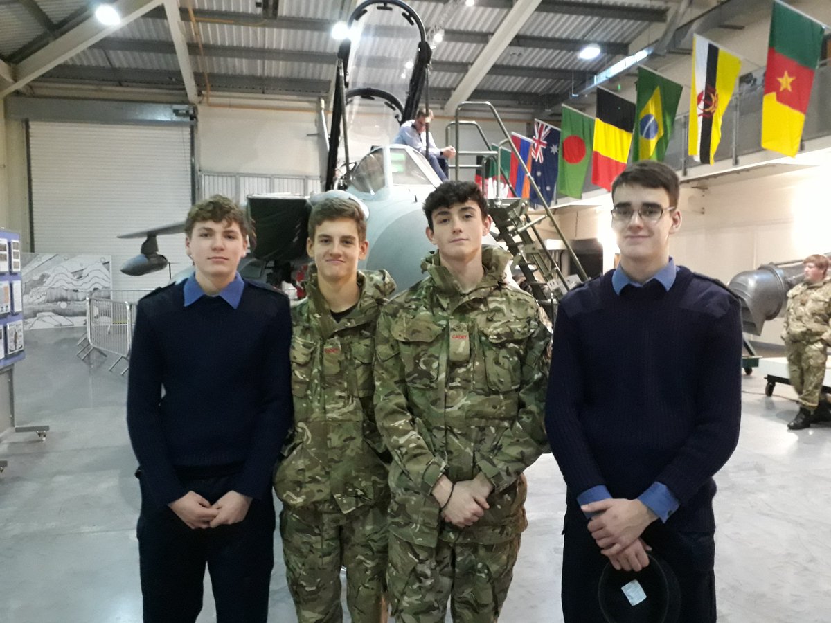Kendall boys enjoy the Technology school at the Defence Academy at Shrivenham @TeddiesOxford